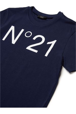 tshirt in cotone blu N°21 KIDS | N21173N01530N821